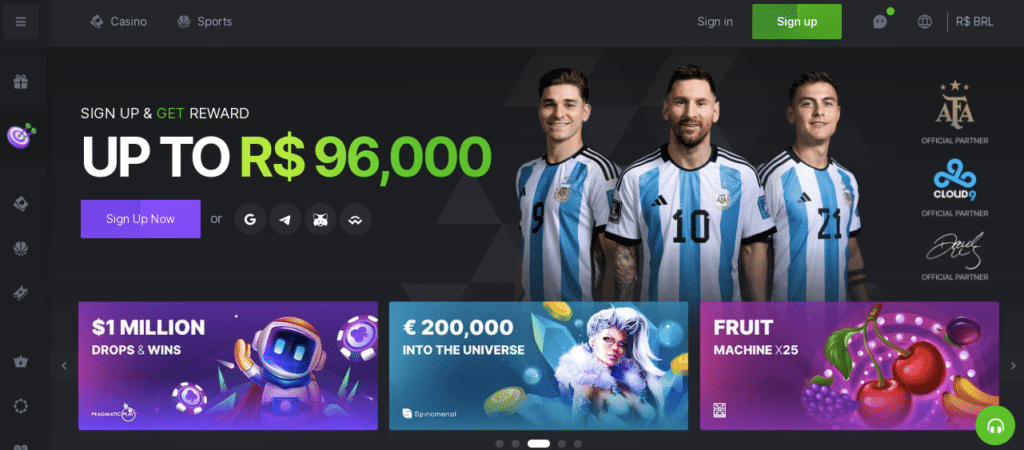 plataformas com bonus